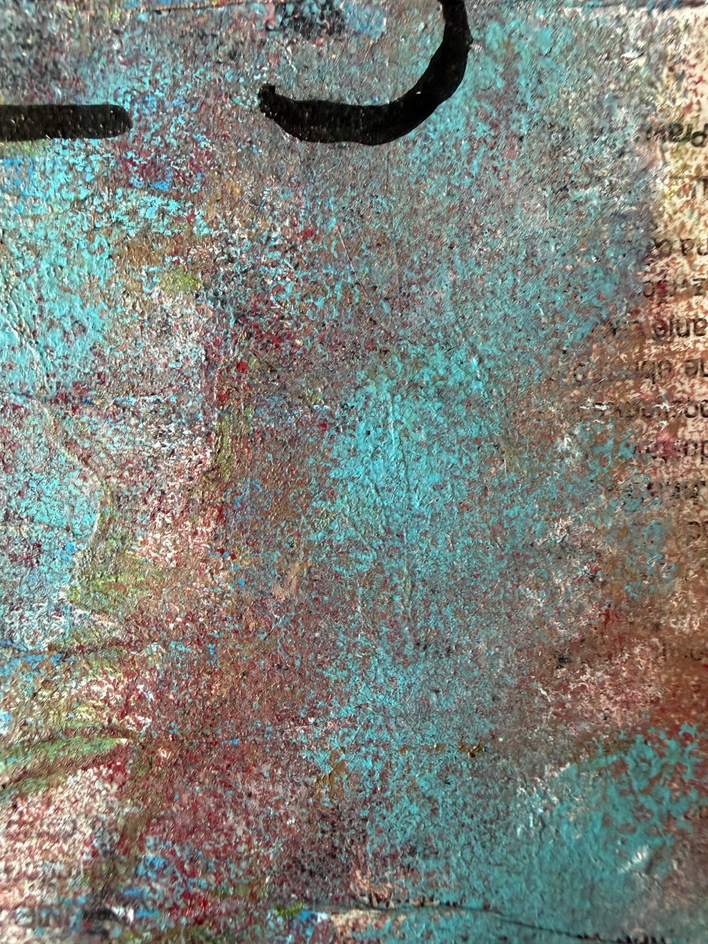 Number #4 - Manifest 30x25 cm