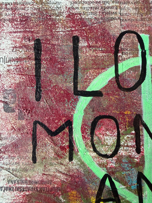 Number #4 - Manifest 30x25 cm