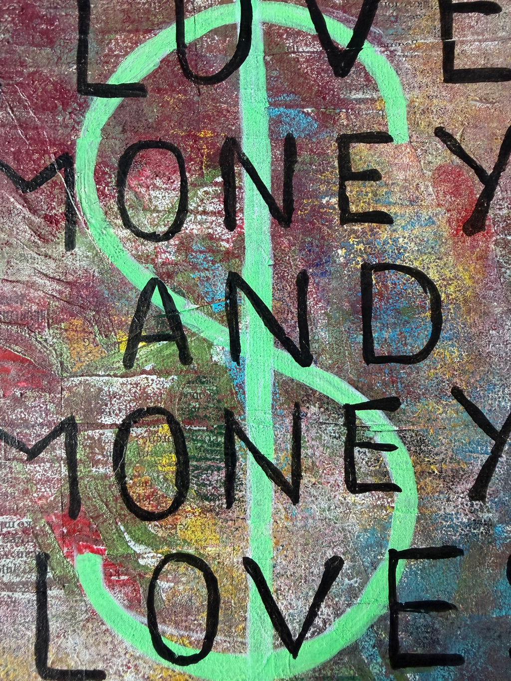 Number #4 - Manifest 30x25 cm