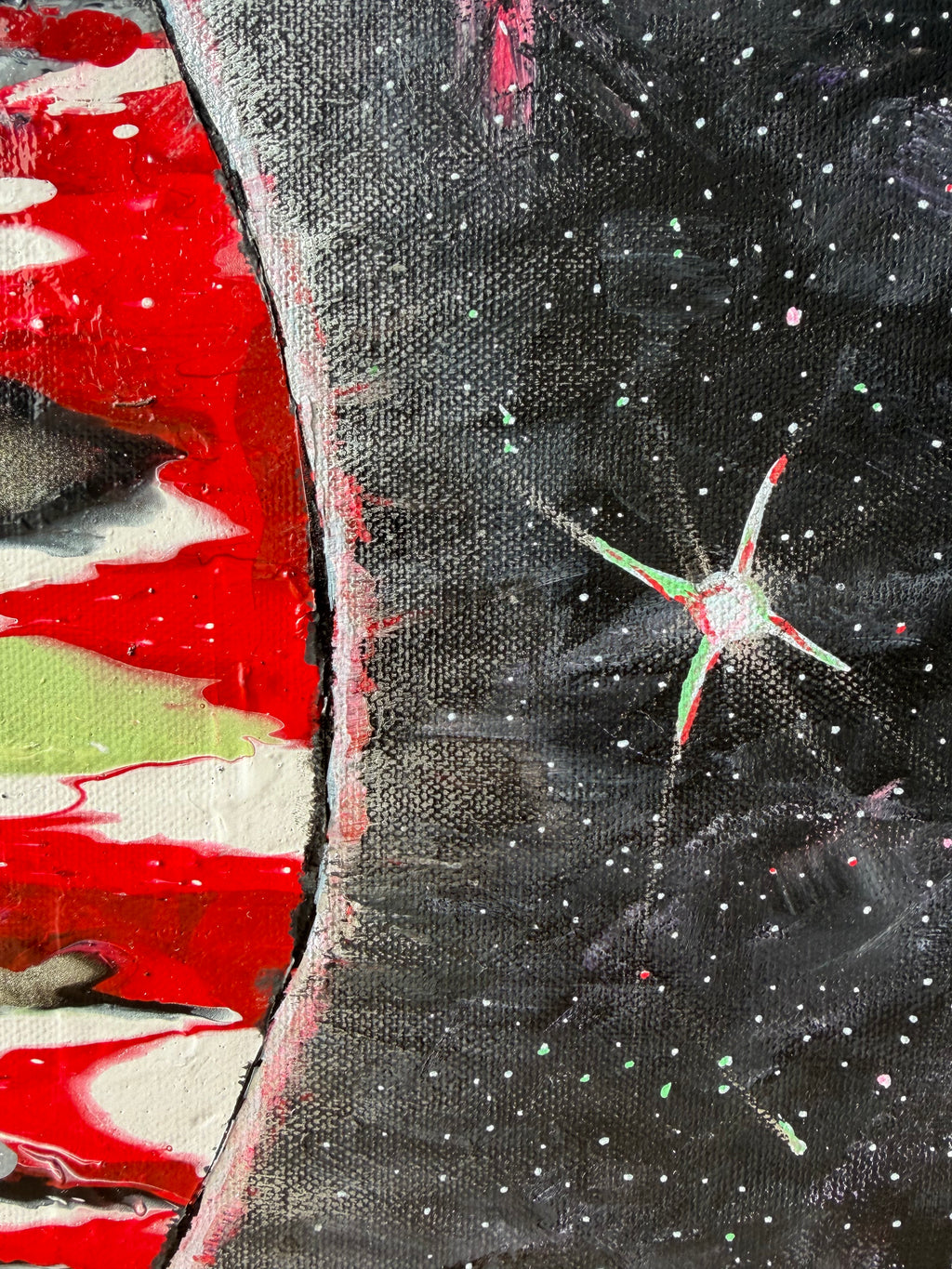 Number #7 - Jupiter: The Guardian 50x40 cm