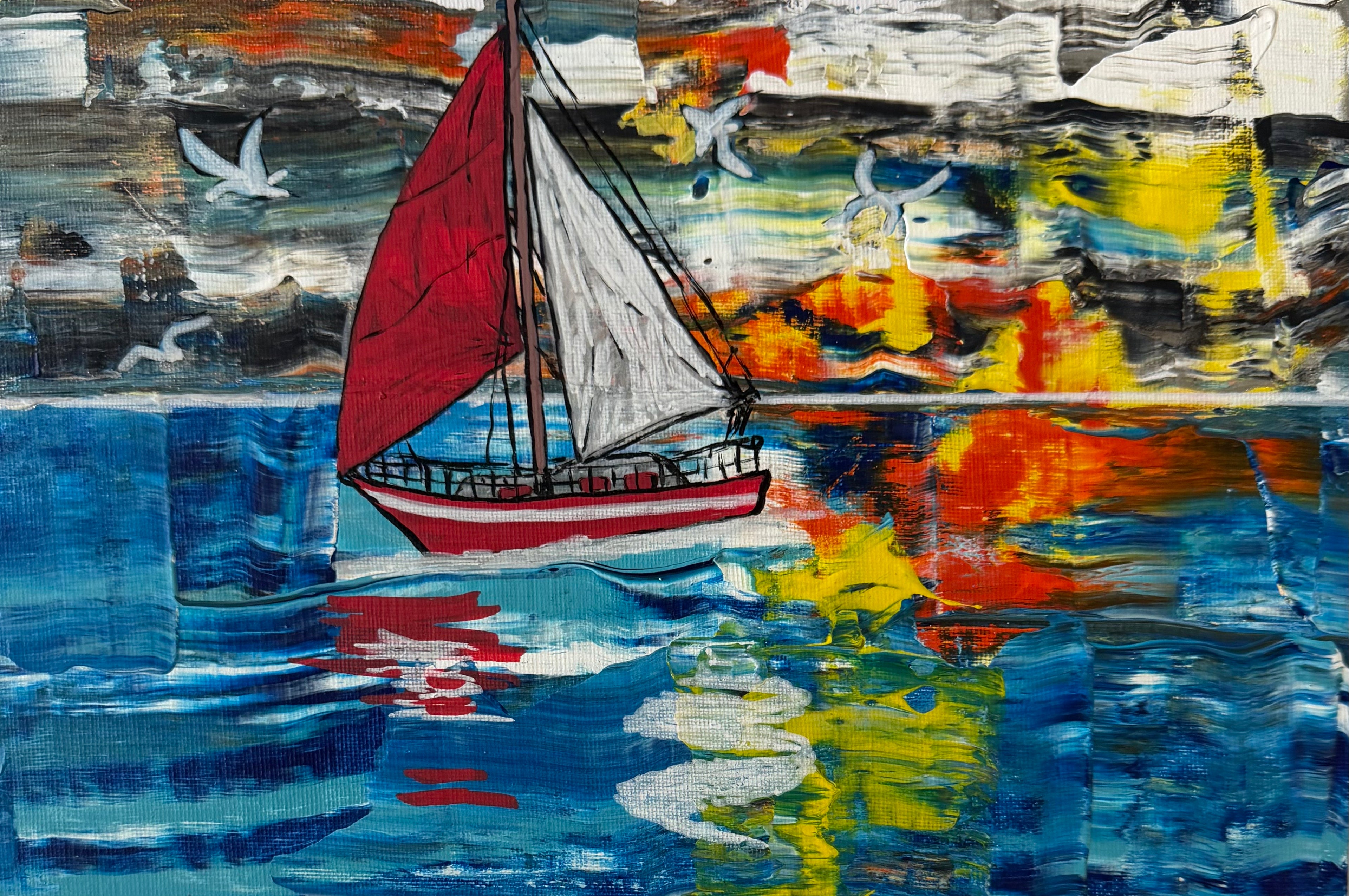 Number #8  - Scarlet Sails