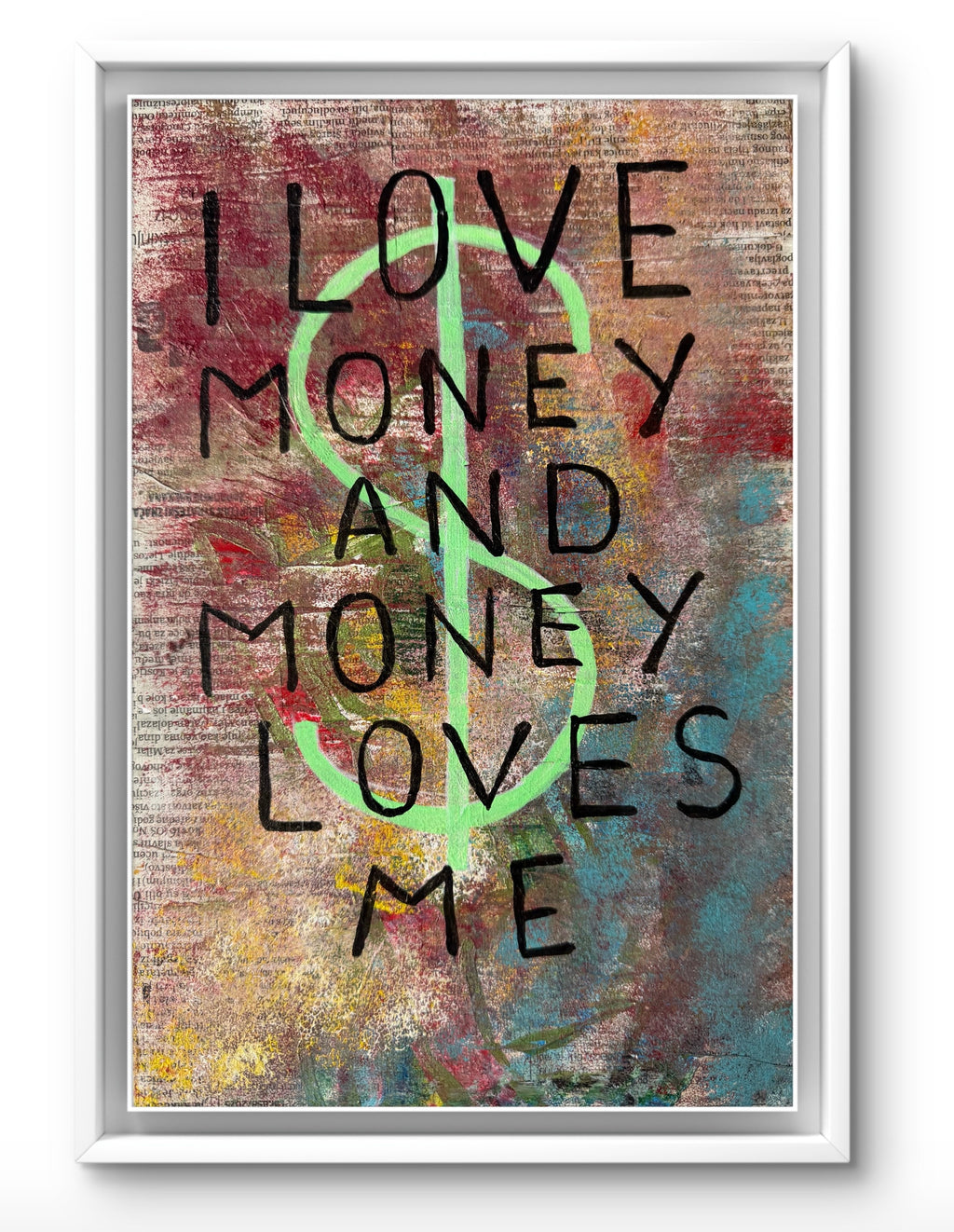 Number #4 - Manifest 30x25 cm