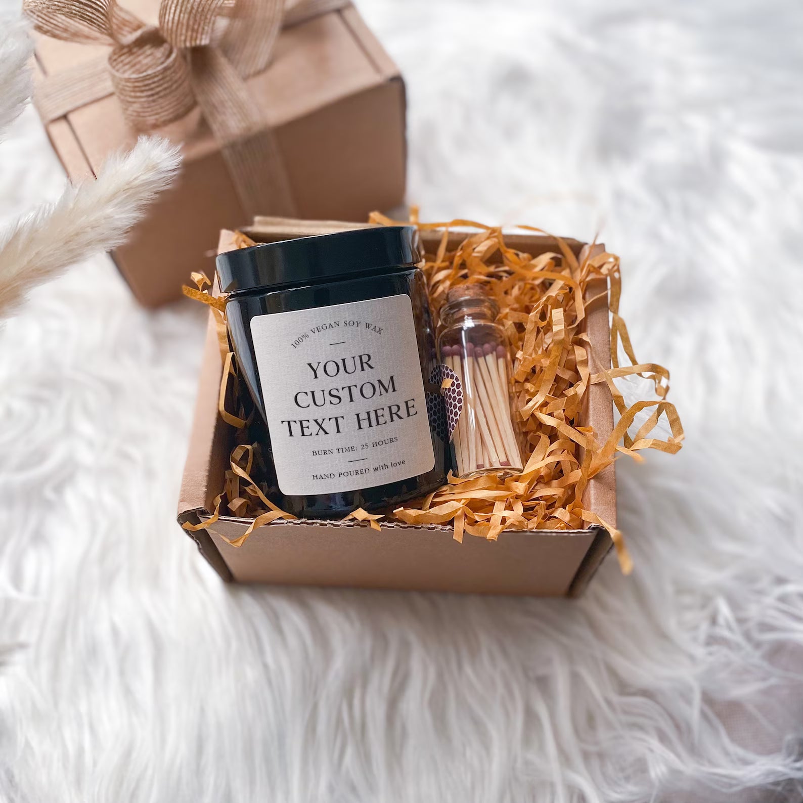 Personalized Oud Aroma Candle